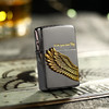 TM8895955116 Zippo 【飞得更高】正版打火机徽章黑冰贴章进口送男友老公生日礼物 商品缩略图1