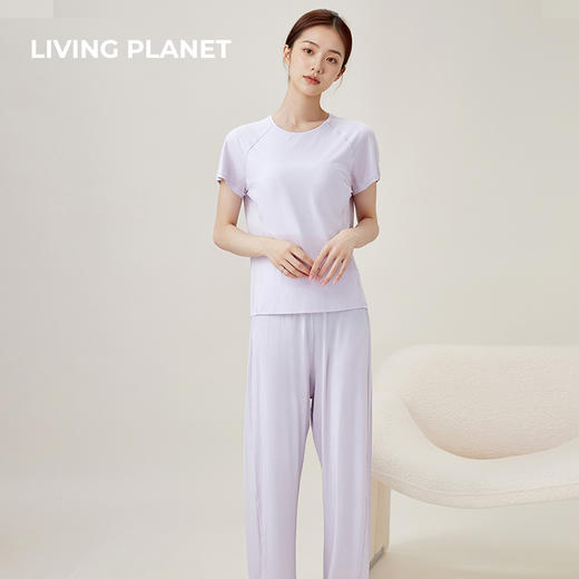 【LIVING PLANET家居星球深睡无感睡衣】内置薄款隐形胸垫 缝线外置/无感标签/分区温控设计/腹部双层保暖、背部单层透气⚠️ 快递发出拦截或拒收需扣运费6元 商品图5
