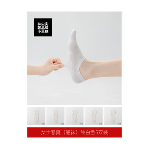 袜尖尖（奢品级）26年春夏长绒棉小黑袜系列 商品图3