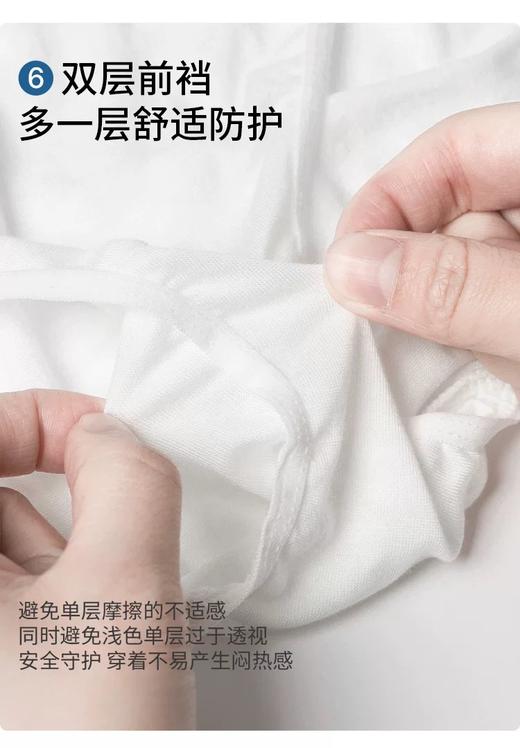 SCHIESSER德国舒雅女士莱赛尔免洗日抛一次性三角内裤（5条装）50/27708S 商品图3