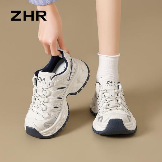 ZHR增高5.5CM老爹鞋厚底2026春季新款小个子轻便百搭运动休闲鞋女 商品图1