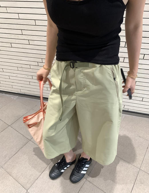 原单安高若女孩👧🏻干爽宽松直筒七分裤 商品图1