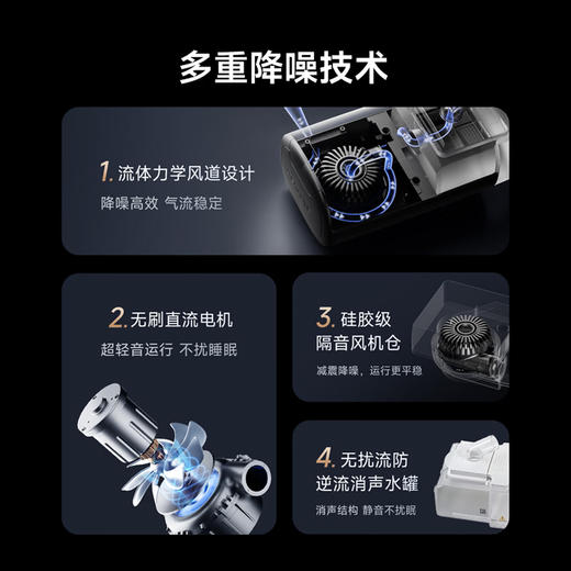鱼跃双水平家用呼吸机止鼾睡眠暂停综合征ET5 25Auto 商品图3
