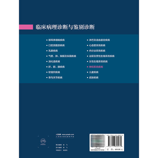 临床病理诊断与鉴别诊断--神经系统疾病 卢德宏 于士柱 主编 每一种疾病都配有相应的数字资源 9787117390972 人民卫生出版社 商品图2