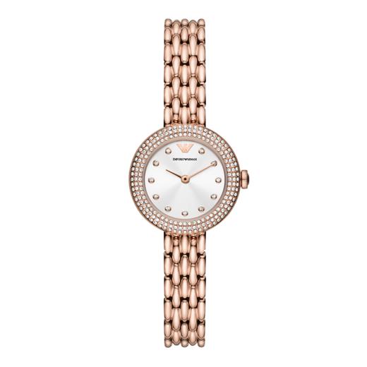 723763298810 EMPORIO ARMANI 【专柜同款】阿玛尼满天星ROSA轻奢女石英腕表AR11415【无电】 商品图0