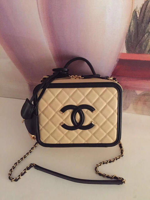 春季特惠💰1000 原单香奈儿vanity case93342相机包新款 斜挎手提化妆包 商品图0