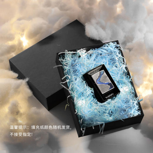 TM2936101582494 Zippo 【川流不息】煤油拉丝防风打火机时尚正版轻奢送男性朋友圣诞礼物 商品图6