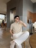 温和奢华Brun* Cuc*男士针织Polo短袖 商品缩略图9