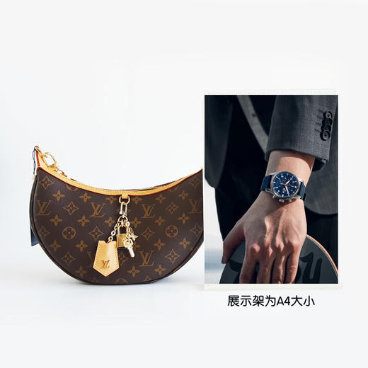 【闲置】LV路易威登M12939老花新款Looping月亮包豌豆包单肩包女士 040526AK15 商品图9