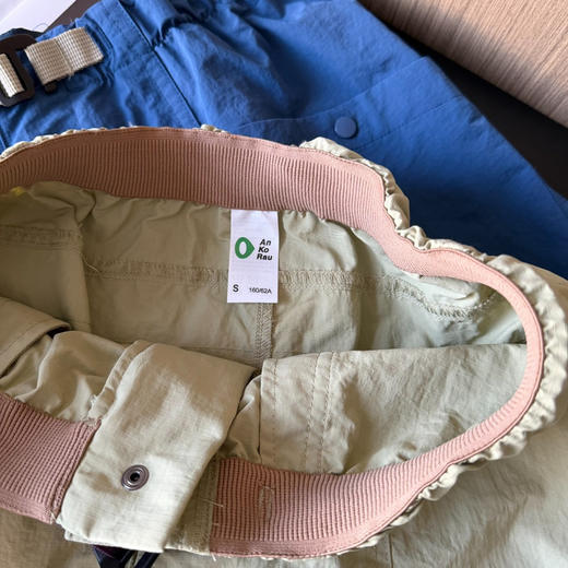 素/然三色腰带防泼水尼龙短裤0507 商品图4
