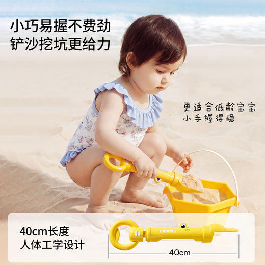 【安抚玩乐】嫚熙抽拉水枪挖沙玩具漂流装备水炮沙滩打水仗儿童玩水2026年新款 商品图3