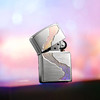TM2936101582494 Zippo 【川流不息】煤油拉丝防风打火机时尚正版轻奢送男性朋友圣诞礼物 商品缩略图3
