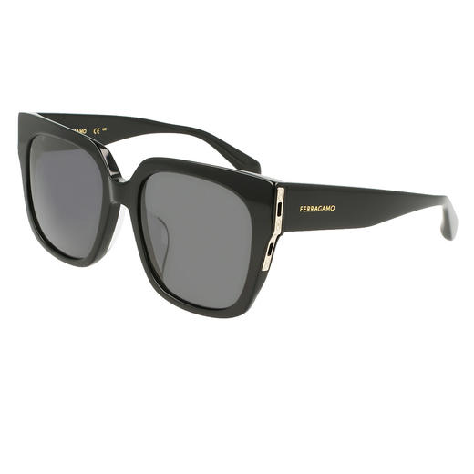7886895612296 Salvatore Ferragamo 【商场同款】菲拉格慕经典潮流大框墨镜休闲女款太阳镜中性百搭 商品图0