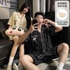 【GZ】无忧购2026年新款情侣睡衣女款自带胸垫翻领短袖短裤开衫 可外穿家居服（截单后3-5天发货)YZ551034742 商品缩略图3