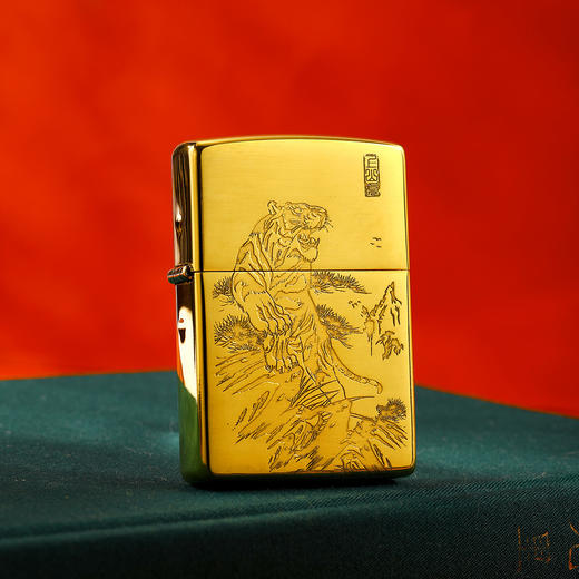 TM8891932207 Zippo 打火机正版虎系列套装收藏男士高档送长辈送男友生日礼物 商品图0