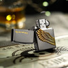 TM8895955116 Zippo 【飞得更高】正版打火机徽章黑冰贴章进口送男友老公生日礼物 商品缩略图3