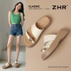 ZHR厚底增高水钻一字拖鞋女外2026夏季新款时尚平底法式沙滩拖鞋 商品缩略图2