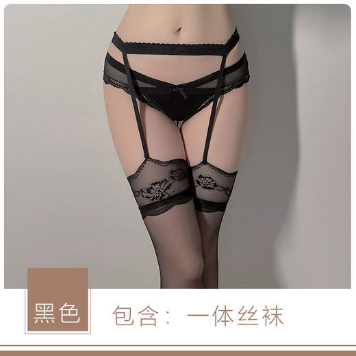 【YW】无忧购（29元3件）情趣内衣轻奢透视丝袜性感透气长筒美腿袜w18/8106/8111/8110（截单后3-5天发货）YZ971034434 商品图3