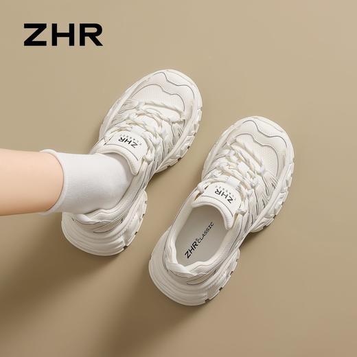 ZHR增高5.5CM老爹鞋厚底2026春季新款小个子轻便百搭运动休闲鞋女 商品图8