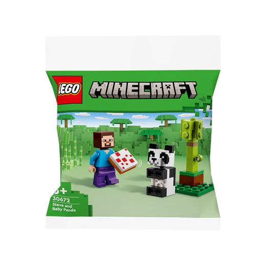 5702017567440 乐高Lego 史蒂夫和熊猫宝宝拼砌包 商品图1