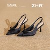 【增高8cm】ZHR则则2026新款尖头高跟鞋蝴蝶结女单鞋婚仙女伴娘 商品缩略图7
