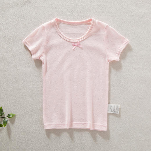 【YW】无忧购（中小童码）三件装纯棉婴幼儿女童T恤女宝宝全棉网眼女孩吸湿排汗上衣（截单后3-5天发货） 商品图2