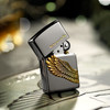 TM8895955116 Zippo 【飞得更高】正版打火机徽章黑冰贴章进口送男友老公生日礼物 商品缩略图2