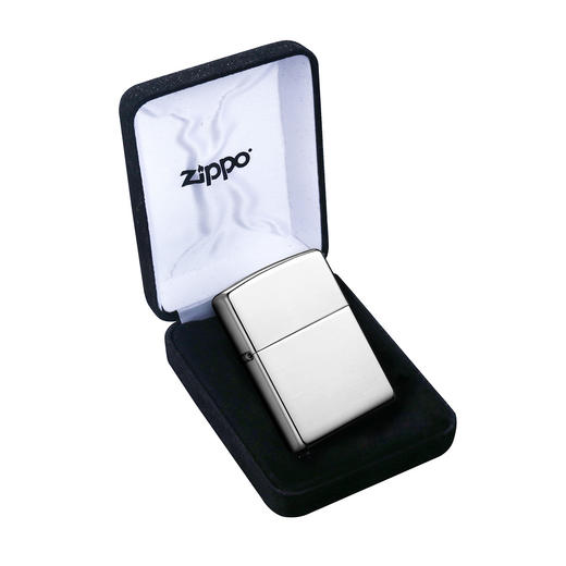 041689115500 Zippo 【奢华银机】防风打火机银常规机高档正版镜面进口送礼佳品 商品图5