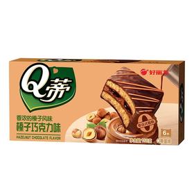 好丽友6枚Q蒂榛子巧克力蛋糕