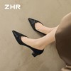 ZHR则则【羊皮垫】粗跟浅口通勤高跟鞋单鞋2026春季新款小皮鞋女 商品缩略图6