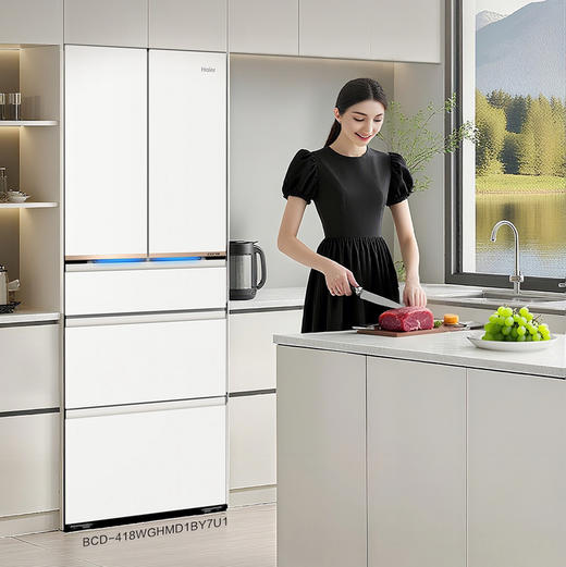 海尔（Haier）冰箱 BCD-418WGHMD1BY7U1 商品图4