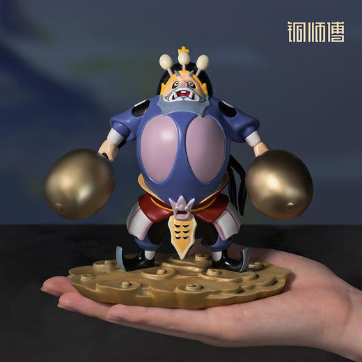铜师傅《大闹天宫之巨灵神》正版授权 经典国潮客厅工艺品铜摆件 商品图4
