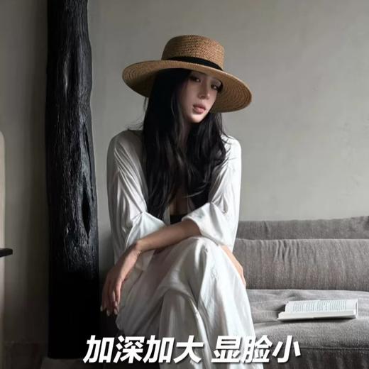 买一送一 任选2件【DANMO旦茉法式编织礼帽】 夏日氛围感 拍照出片好物 老钱风 商品图3