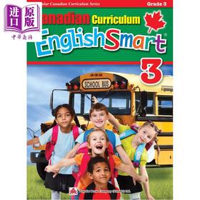 【中商原版】Canadian Curriculum EnglishSmart Grade 3 加拿大课程英语练习册3年级 精华版 阅读理解 语法词汇写作 英文原版