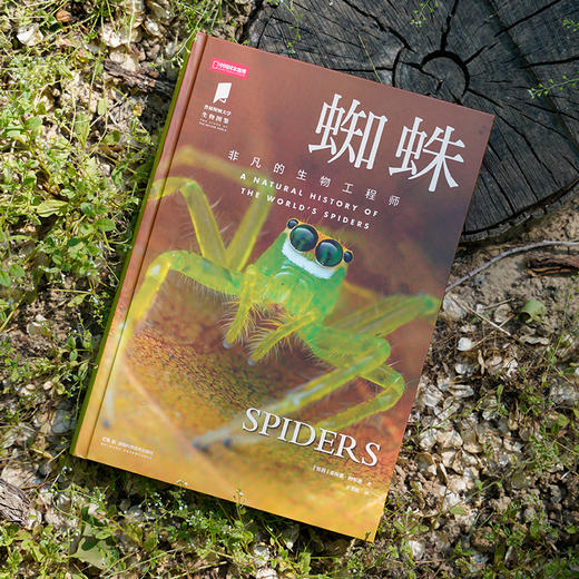 《蜘蛛》普林斯顿大学生物图鉴系列 超200张照片和科学研究，探讨物种知识及其在生态系统中的作用 生物图鉴科普-分销 商品图1