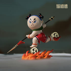 铜师傅《大闹天宫之哪吒》正版授权 哪吒三太子经典人物国潮摆件