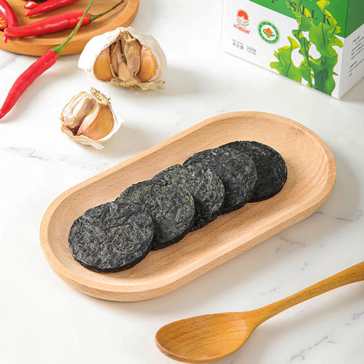 鲜山叔 有机压缩海带丝 无沙免洗 快速泡发 160g*2盒 商品图6
