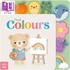 【中商原版】趣味标签启蒙书 初识颜色 Totally Tab Tastic First Colours 英文原版 精美翻页硬纸板书 幼儿认知识物 进口童书 商品缩略图0