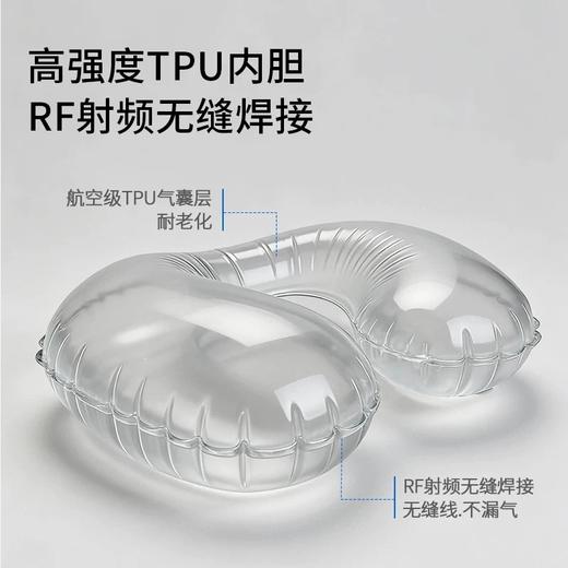 seatosummit充气u型枕 便携旅行枕头飞机睡觉神器护颈枕出行u形枕 商品图3