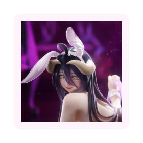 【盒损残次A类】TAITO Desktop Cute OVERLORD 雅儿贝德 兔女郎Ver.Renewal 景品手办