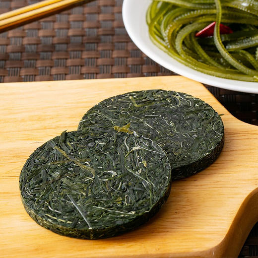 鲜山叔 有机压缩海带丝 无沙免洗 快速泡发 160g*2盒 商品图3