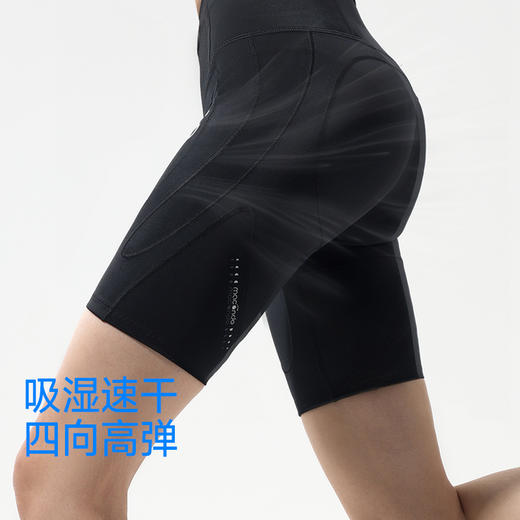 2025春夏马孔多男女压缩支撑4分裤  吸湿速干 高效支撑  分区压缩 韩国晓星弹性纤维 手机仓 反光标 商品图2