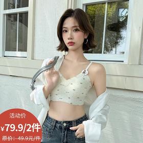 小印花裹胸甜美无痕内衣-纪念日百货门店同款171393380