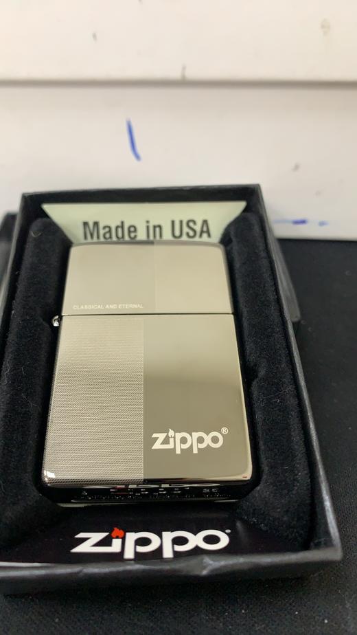 LPDZ00001 Zippo 【热销款】打火机冰面系列150正版防风煤油男士生日礼物 商品图8