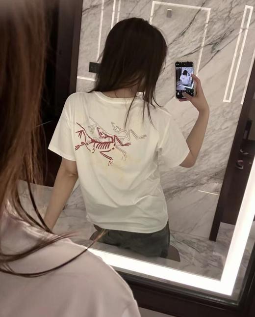 少量！ 鸟家棉质印花短袖T恤情侣款！ 商品图4