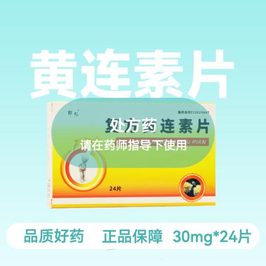 [吉林银河]复方黄连素片12片*2板 商品图0