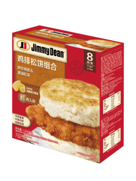 MM 山姆 Jimmy Dean鸡排松饼组合 1.256kg