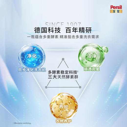 MM 山姆 Persil宝莹 酵素洗衣液 2.5L*2 商品图2