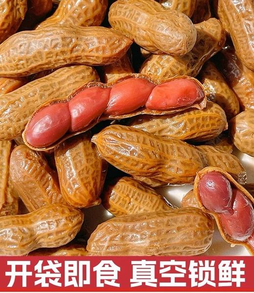【超值4袋装】硕果田间 超好吃卤煮花生 五香味/香辣味 408g*4袋 商品图4