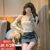甜美少女撞色蝴蝶结吊带背心减龄上衣-纪念日百货门店同款171594384 商品缩略图0